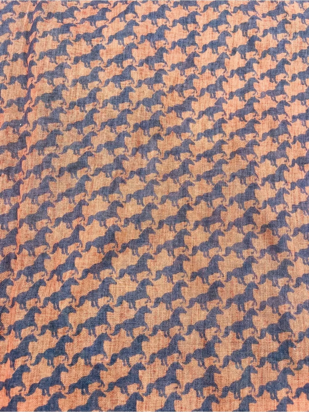 Large Horses Wrap Scarf